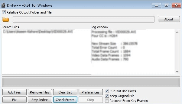 bästa programvara för videoreparation - divfix