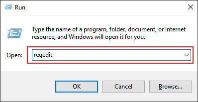 öppna registerredigeraren för att ta bort skrivskyddet för apacer usb-minne