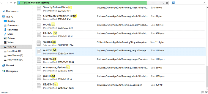 återställa osparade anteckningsblocksfiler