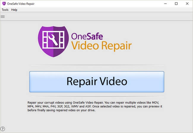 videoreparationsverktyg - onesafe videoreparationsverktyg