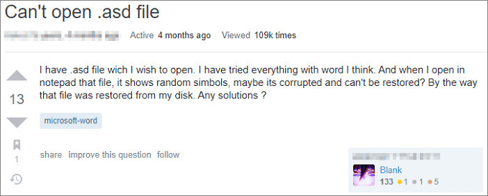 hur man öppnar asd-filer i Word
