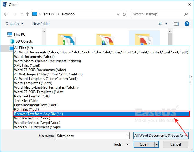 reparera word-filer 2