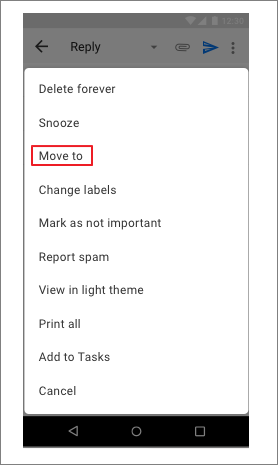 återställa raderade e-postmeddelanden från gmail på Android