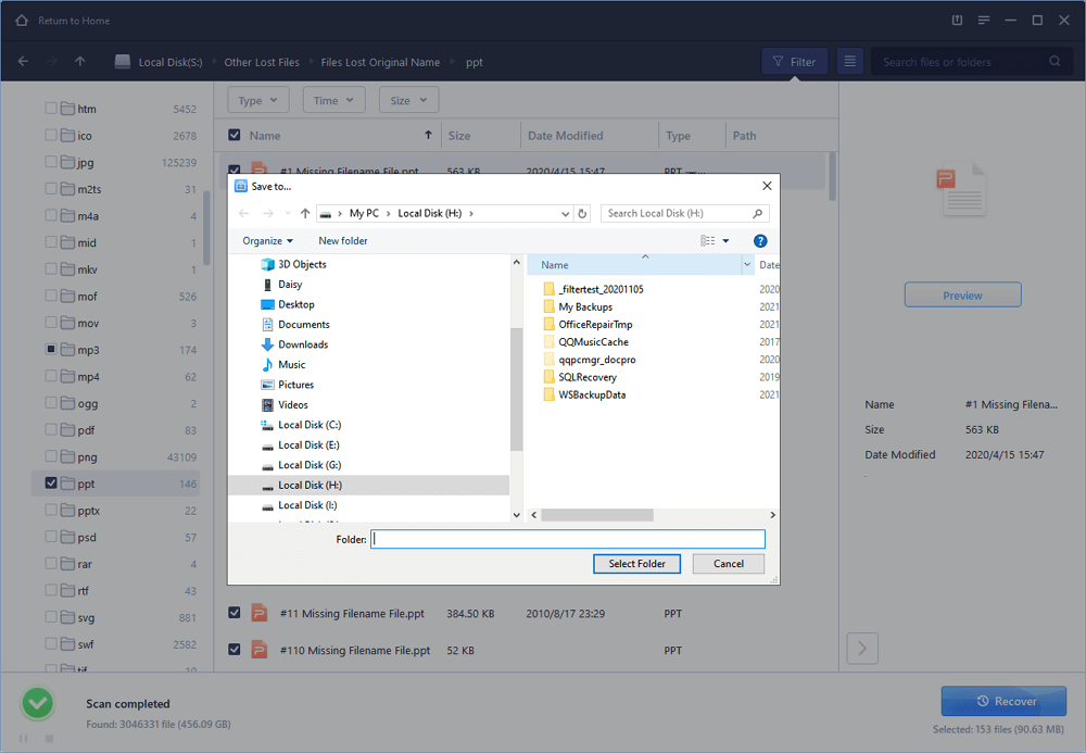 Windows återställa filer