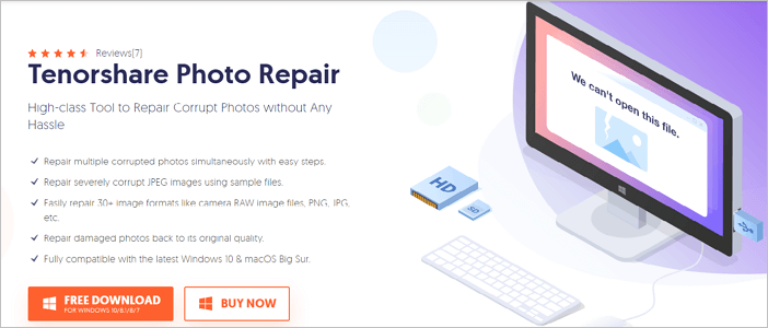 photot reparationsprogram - Tenorshare Photo Repair