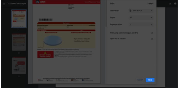 låsa upp PDF på Mac med webbläsaren
