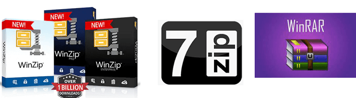 använd zip-verktyget för att fixa 0-byte-filer