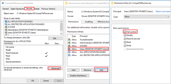 ta bort CompatTelRunner.exe - 2