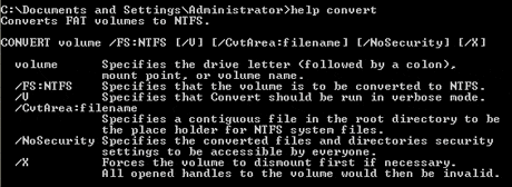 Konvertera FAT till NTFS