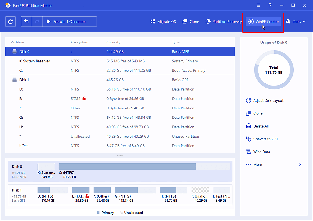 create a bootable disk