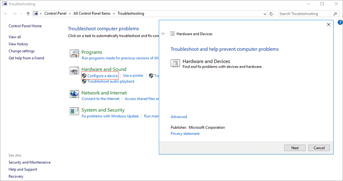 Reparation av SD-kort med hjälp av felsökning