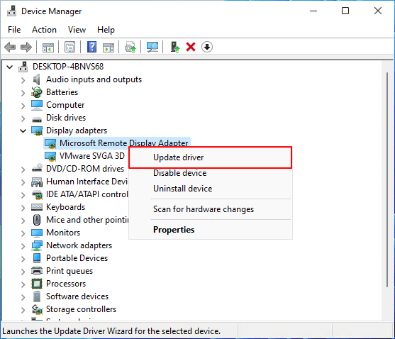 Uppdatera grafikdrivrutinen